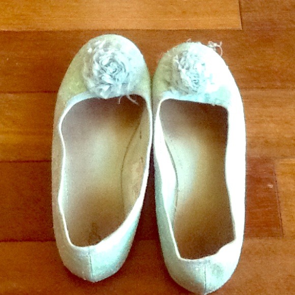 Blue sparkly gap shoes