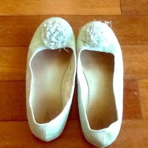 Blue sparkly gap shoes