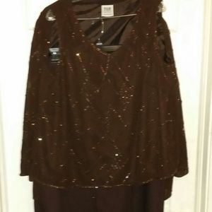 4 piece dress and skirt suit