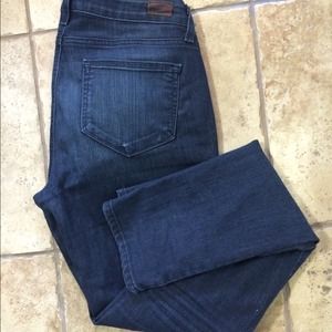 Paige dark skinny jeans in 29