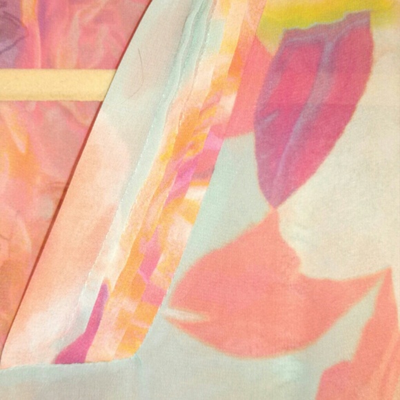 Beautiful water color sheer top - Picture 2 of 2