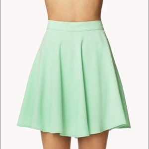 Mint Skater Skirt