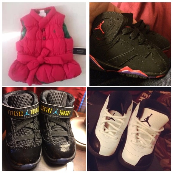 Ralph Lauren vest . Jordans