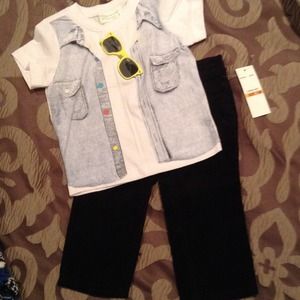 Toddler Boys Top and Pants