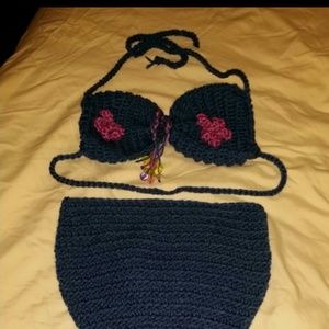 Handmade mermaid bby suit