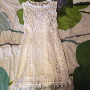 White Lace Dress