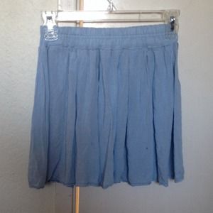 Brandy melville light blue skirt