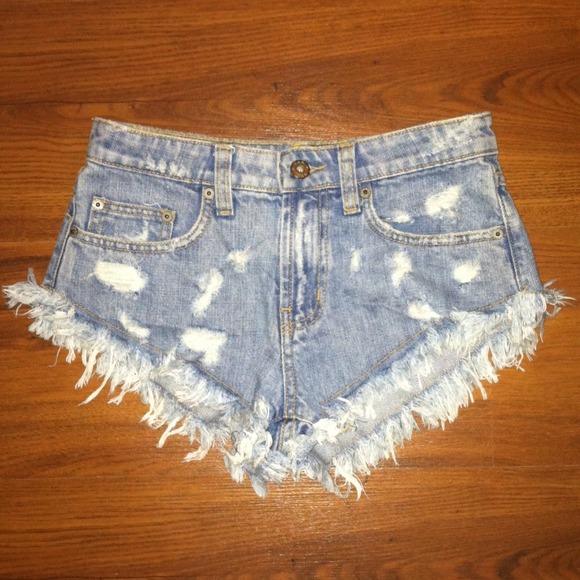 High waisted cheeky shorts LF