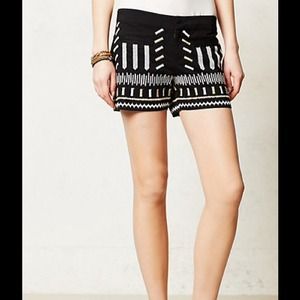 Anthropologie pattern shorts!