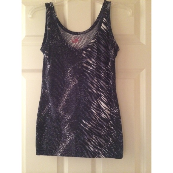 Animal Print tank top