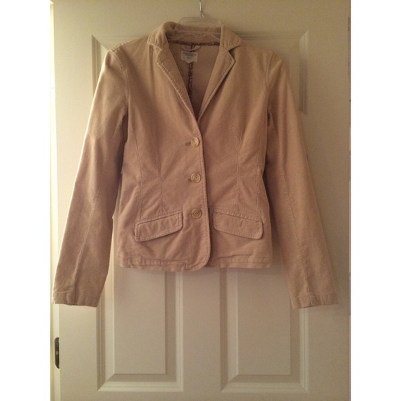 Tan Casual Blazer