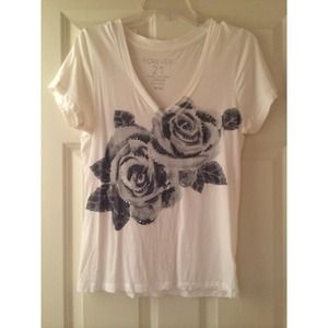 Forever 21 flower tshirt