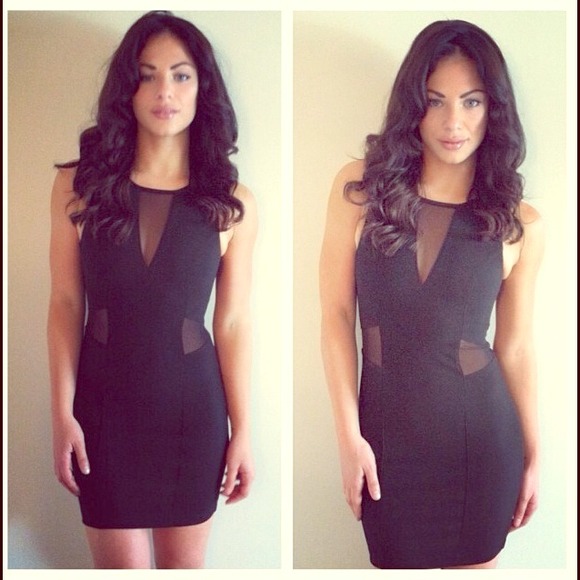 Mesh Cutout Dress ❌❌❌SOLD❌❌❌