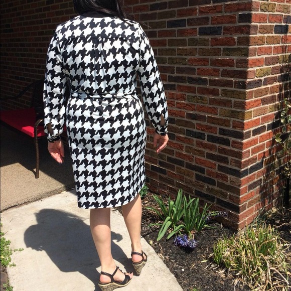 🚫SOLD IN BUNDLE🚫3X HP🎉Black/White DressNWT - Picture 2 of 3