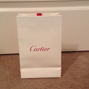 HOLD Authentic Cartier small shopping bag