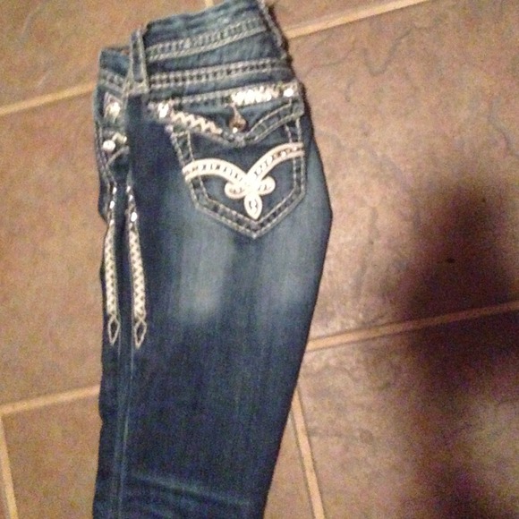 Rock Revival Denim - Rock Revival skinny jeans with lots of glam!
