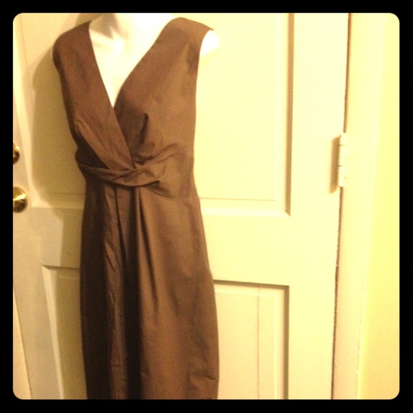 New York & Company Chic Chocolate Dress