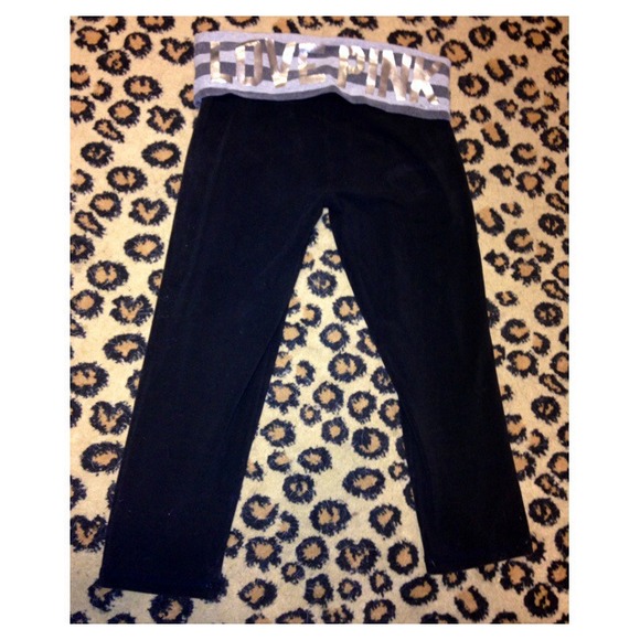 Victoria Secret PINK cropped yoga