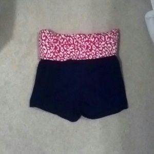 PINK husker yoga shorts...rarely worn!