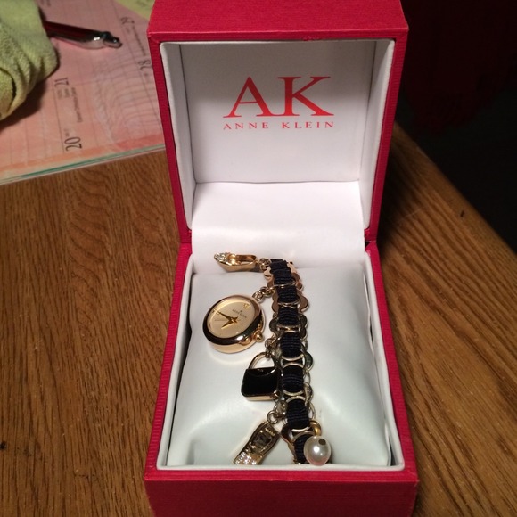 Anne Klein charm watch/bracelet