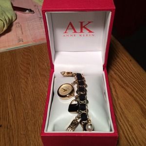 Anne Klein charm watch/bracelet
