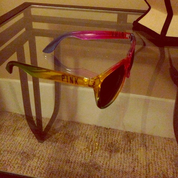VS Pink rainbow sunglasses