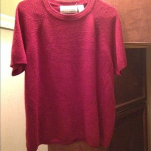 Vintage short sleeve sweater