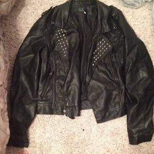 Leather jacket