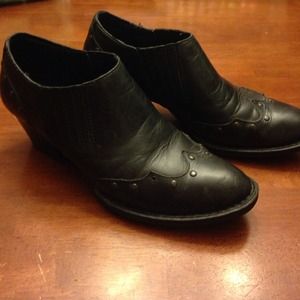 Born Leather Booties