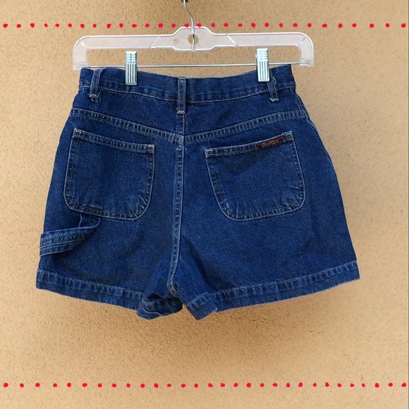 High waisted denim shorts - Picture 2 of 2