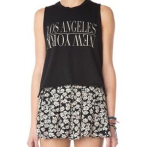 REDUCED Brandy melville los angeles new york tank
