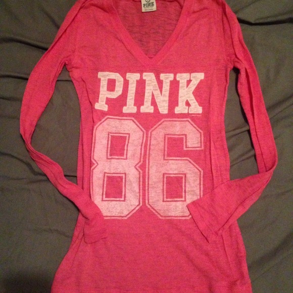 XS Burnout Victoria's Secret PINK shirt