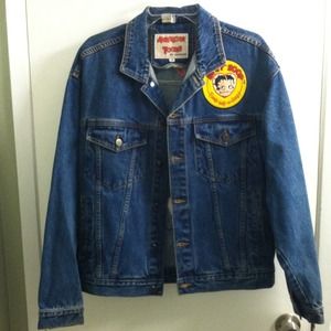 Betty boop jean jacket