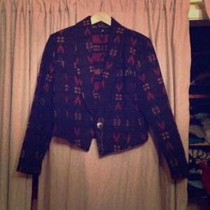 Western wool jacket!