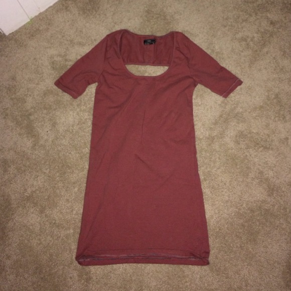 Obey bodycon peep back