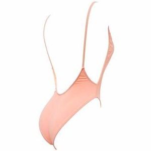 American Apparel nylon tricot high cut one piece