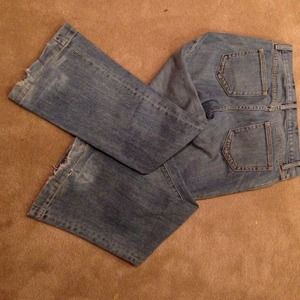 Gap long and lean jeans size 4. Lighter wash.