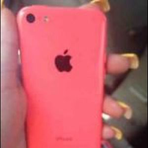 Pink sprint iPhone 5c