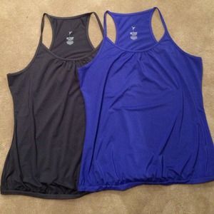 2 old navy sport loose tanks