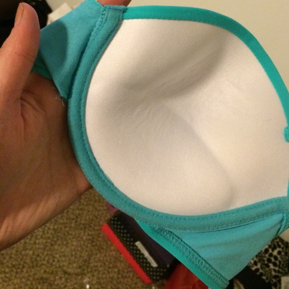 🚫SOLD🚫 Turquoise Strapless Bikini Top - Picture 3 of 3