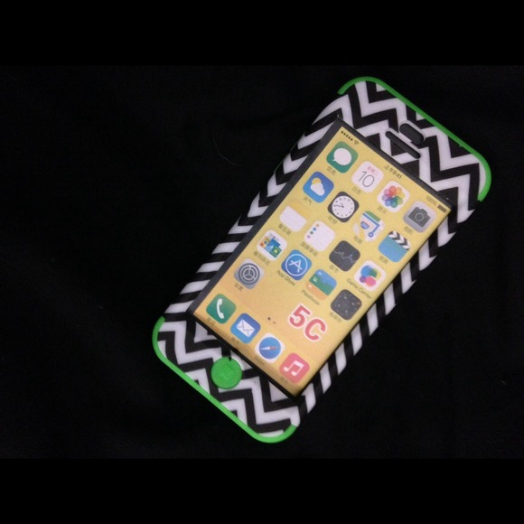 Hard hybrid 5c iPhone case brand new .