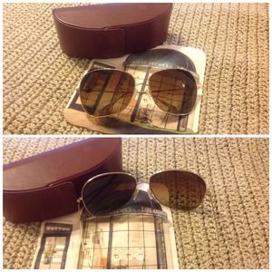 Oliver People aviator sunglasses