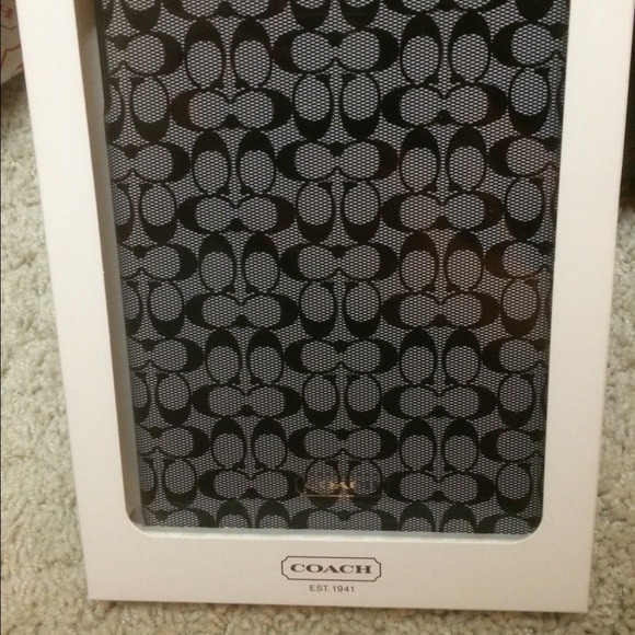 Mini snap on iPad case -  coach