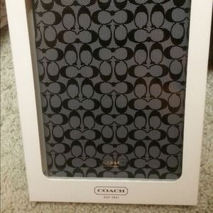 Mini snap on iPad case -  coach