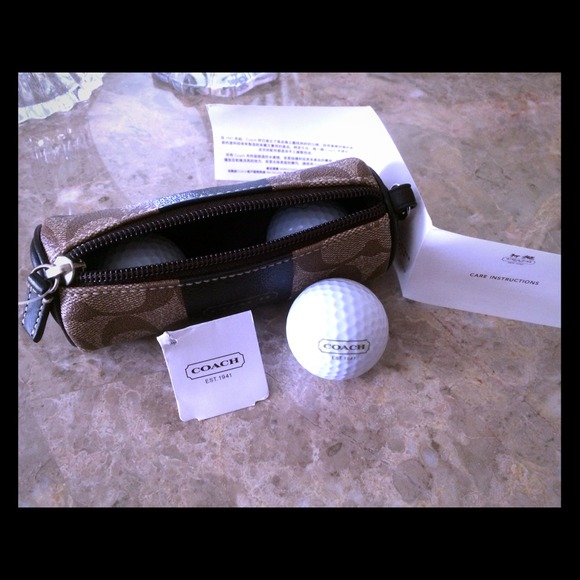 Coach golf balls