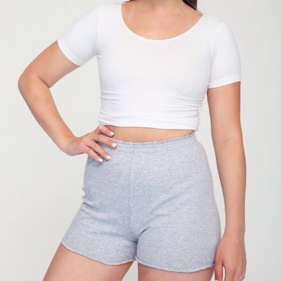 🤑SOLD🤑 American Apparel High Waist Gym Shorts - Picture 2 of 3