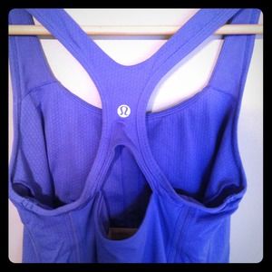 Lululemon running/yoga fitted tank