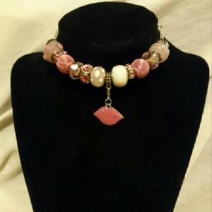 TRINITY BRACLET (BABY PINK)