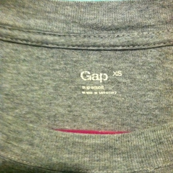 Plain grey long sleeve shirt - Picture 2 of 2