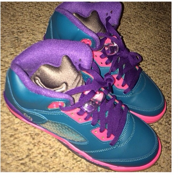 Jordans : Teal 5s